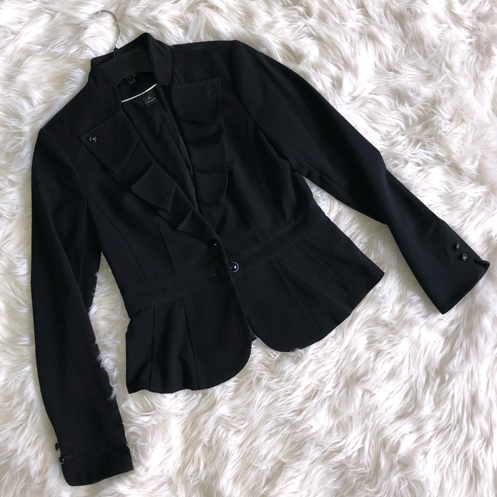 White House Black Market Black Blazer